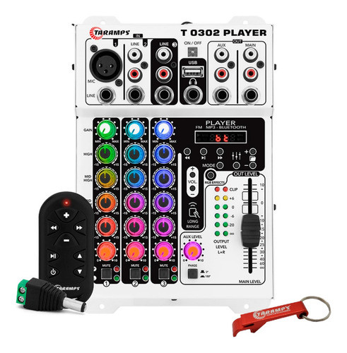 Mesa Taramps Player Multicolor Bluetooth Usb 72 Efeitos Led 1