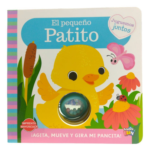 Librito De Cuentos El Pequeño Patito Agita Y Mueve Su Panza 0
