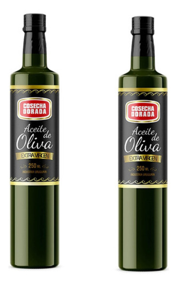 Aceite Oliva Cosecha Dorada 250ml Extra Virgen X2 Suchinasa 0