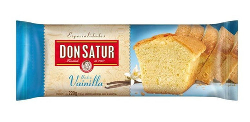 Pack X 18 Unid. Budin  Vainilla 190 Gr Don Satur Pan Pro 0