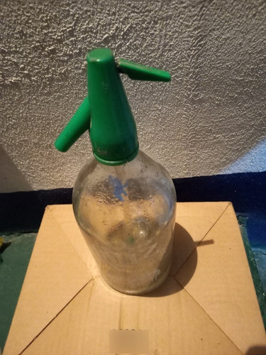 Sifon De Soda Antiguo Ortiz De 1 Litro En Muy Buen Estado 1