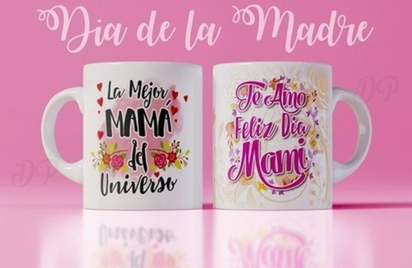 Plantillas Sublimacion Dia De La Madre - Mama - Tazon Taza 1