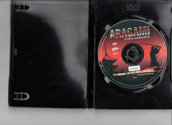 Aragami Furia Samuray - Dvd Original - Buen Estado 1