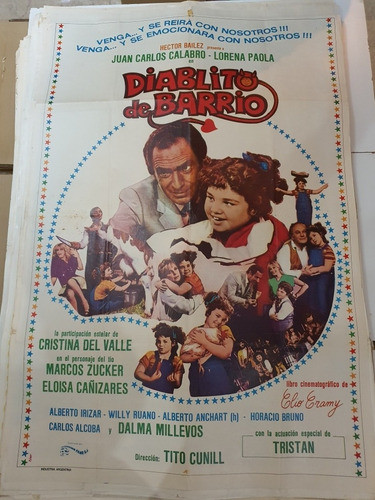 Afiche De Cine Original 1502-diablito De Barrio 0
