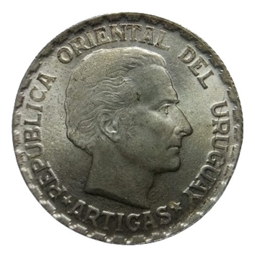 Uruguay Moneda De Plata 50 Centésimos Año 1943 Sin Circular 1