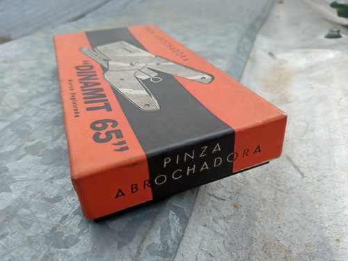 Antigua Pinza Abrochadora Dinamit 65 Industria Argentina 1