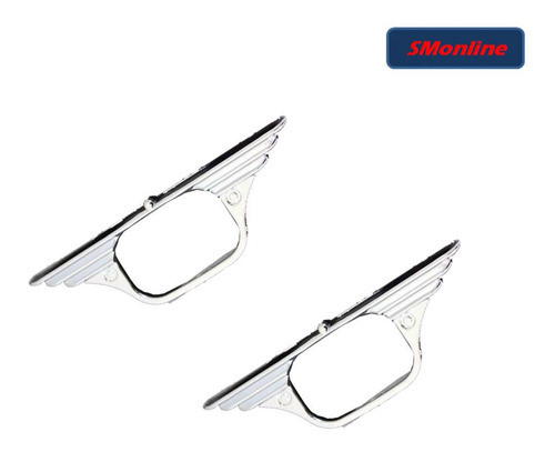 Aro Marco Faro Lateral Giro Cromado Hilux 2005 / 2011 1