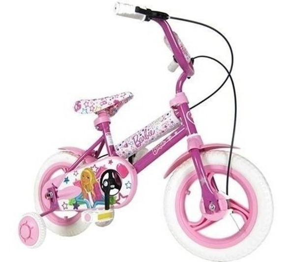 Bicicleta Rod 12 Barbie Rodado 12 Unibike 2001 0