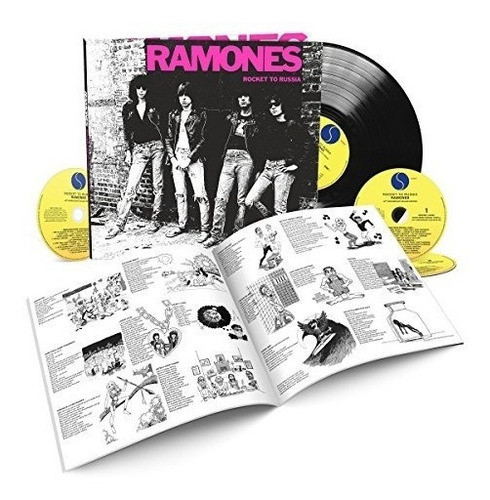 Ramones Rocket To Russia With Lp Anniversary Edition Del Cd 1