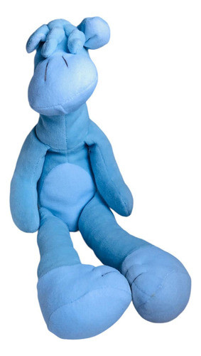 Kinderinos Mama Jirafa Celeste Sonajero De Plush 1
