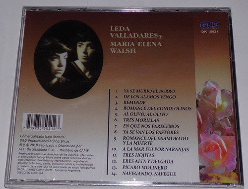 Leda Valladares Maria Elena Walsh Maricastaña Cd Kktus 1