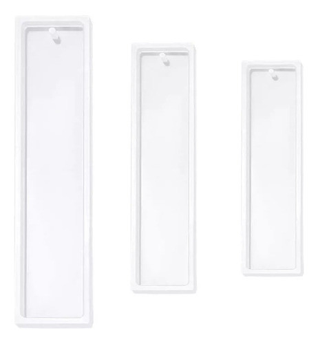 Moldes De Silicona Marca Libros Resina Epoxi Set X3 Unidades 0
