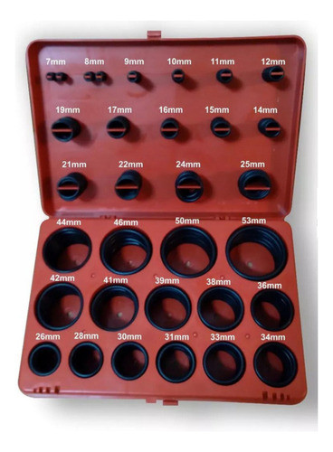 Kit Anel Oring Vedação Hidraulica Pneumatica - 406 Peças 0