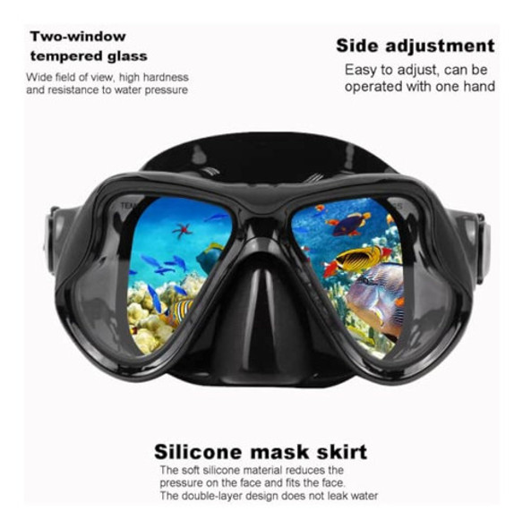 Dipuki Snorkeling Gear For Adults Snorkel Mask Set 1 Dipuki Snorkeling Gear For Adults Snorkel Mask Set 1