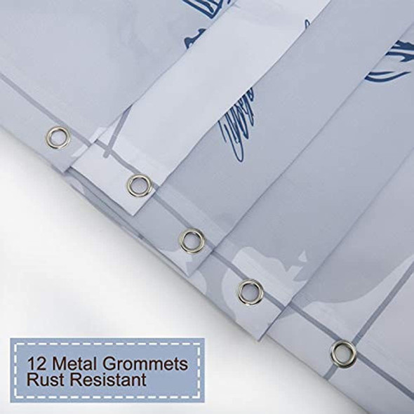 Cortina De Ducha Náutica Rosielily, Juego De Cortinas De Duc 1 Cortina De Ducha Náutica Rosielily, Juego De Cortinas De Duc 1