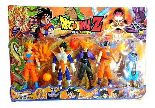 Kit Dragon Ball Com 5 Personagens 0
