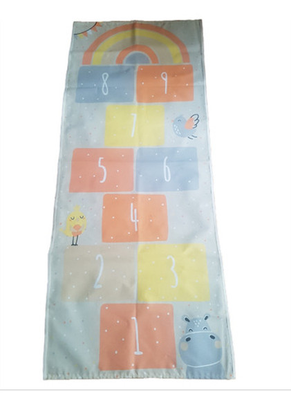 Rayuela Alfombra Lona Didactica + Mochila 0