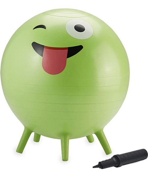 Silla De Pelota De Ejercicio 45cm + Bomba De Aire - Verde 0