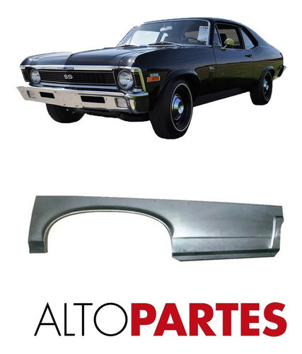Reparacion Guardabarro Trasero Chevy Coupe Izquierdo 1