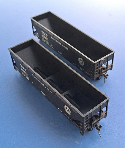 Jr - Vagon Athearn Gondola 3 Bahías B & O Escala H0 K. N°5 0