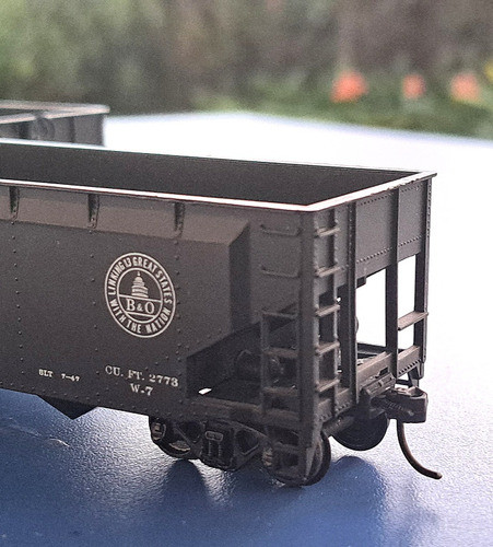 Jr - Vagon Athearn Gondola 3 Bahías B & O Escala H0 K. N°5 1