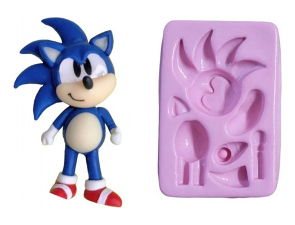 Molde De Silicone Sonic Corpo Inteiro Mod 2 0