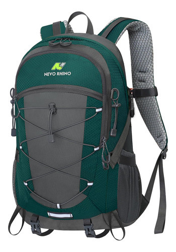 Mochila Para Senderismo 35l Poliester Gran Capacidad Azul 0