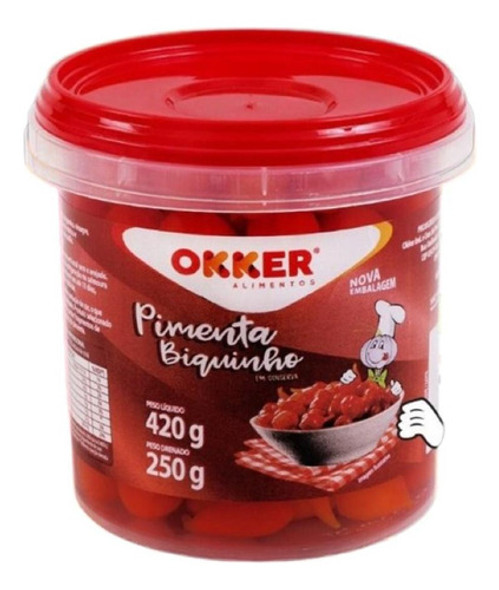 Pimenta Biquinho Okker 250gr 0