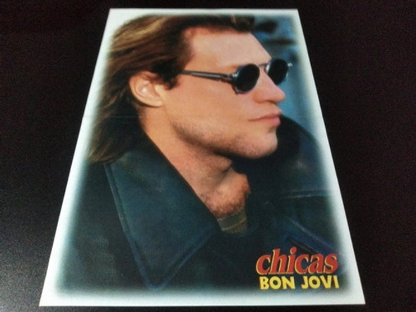 Poster Jon Bon Jovi * Chino Jugate Conmigo * 40 X 28 (r082) 0