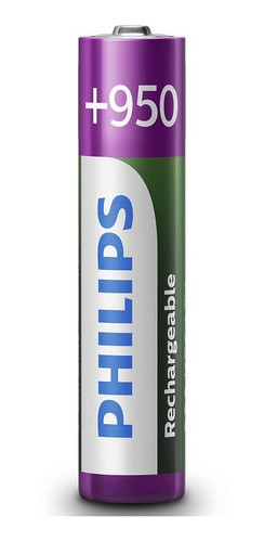 Pila Recargable Aaa Philips + 1000 Cargas Ramos Mejia Ultimo Modelo 0