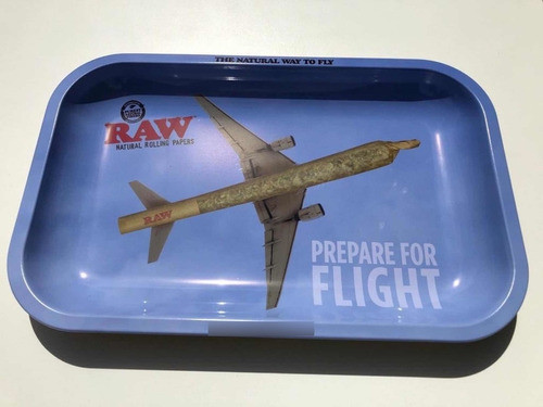 Bandeja Raw Plane Avion Flying High - Silver Grow Shop 1