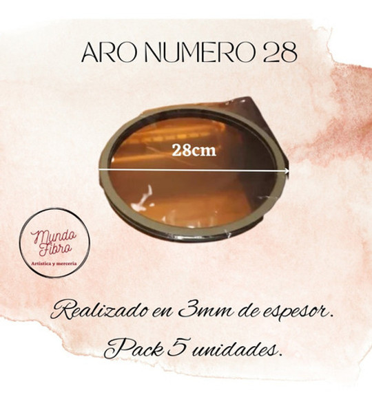 Aros Mandala De Fibrofacil Numero 28 1