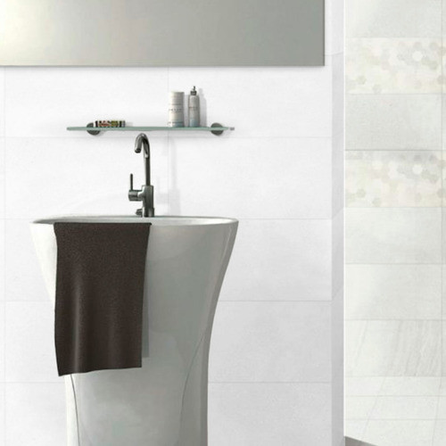 Ceramica Para Pared De 30x60 Revestimiento Pared Blanco Mate 1