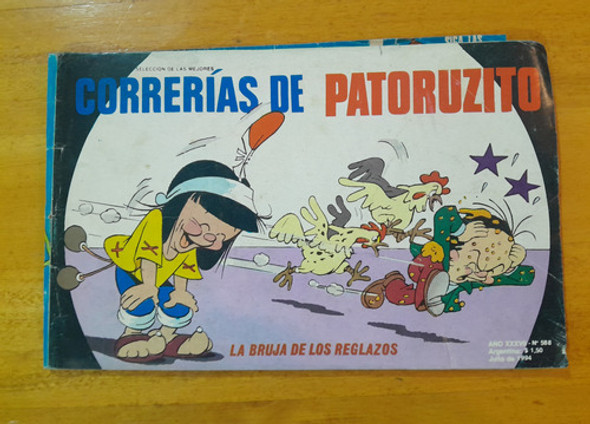 Revista Correrias De Patoruzito N.588 - Julio 1994 0 Revista Correrias De Patoruzito N.588 - Julio 1994 0