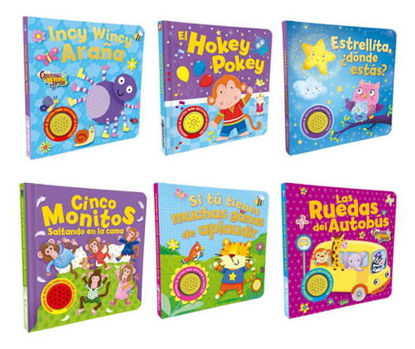 Libro Infantil Con Sonido Canciones Del Jardin - Latinbook 0