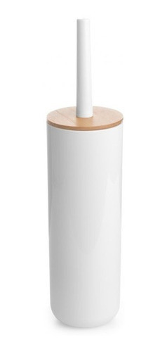 Limpiainodoro Escobilla Cepillo Baño Con Madera Bambu 0