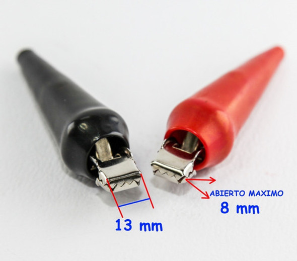 X2u Clip Aislado Para Bateria 20 Amp Rojo - Negro Sk348 Htec 1