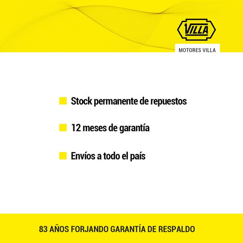 01622xbf // Tapa Distribuidora Compl. Motor Villa 16hp 1