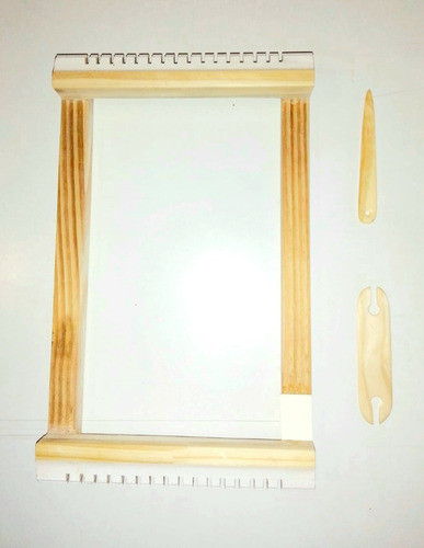 Telar De Tapiz De 30×40 Cm.  Ranurado 1