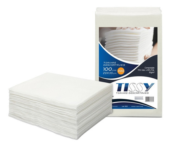Toalhas Descartáveis Para Manicure  20x35  100un 0