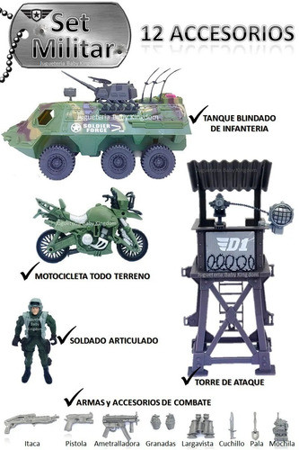 Juego De Mesa Para Niño Armar Guerra,batalla,combate Soldado 1