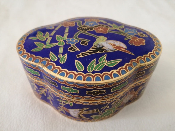 Alhajero Despojador Cloisonne Teterita Bronce Esmaltado 1 Alhajero Despojador Cloisonne Teterita Bronce Esmaltado 1