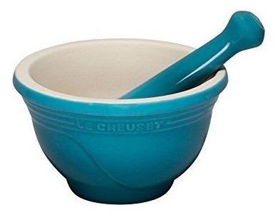 Mortero Y Tejolote Le Creuset Cerámica Caribeño 10 Oz 1