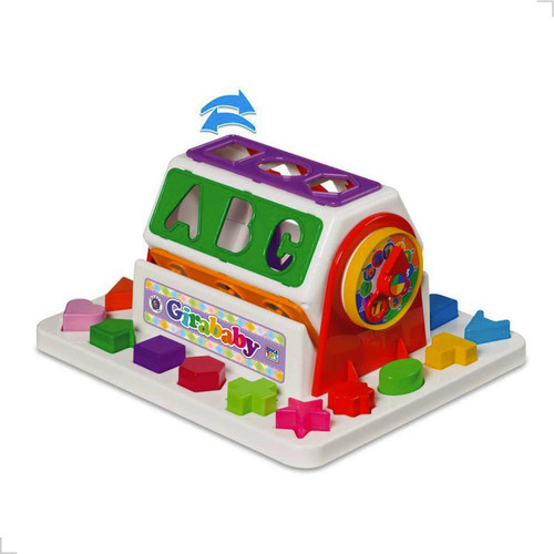 Brinquedo Atividades Bebês Educativo Girababy Kit 18 Peças 0