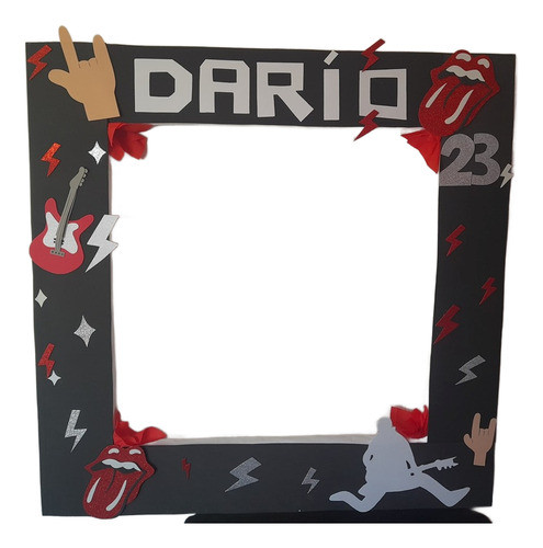 Cuadro Selfie Rock Carteles Goma Eva Rock Personalizados 0