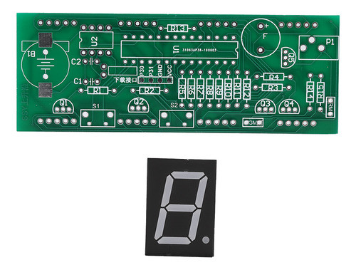 Kit De Relógio Eletrônico Diy C51 Scm Process Light Control 0