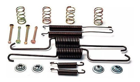 Reparo Molas Sapata Freio Traseira Fiat Toro 4x2 4x4 0