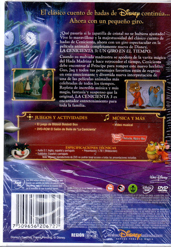 La Cenicienta 3 Un Giro En El Tiempo - Orig. Cerrado - Mcbmi 1