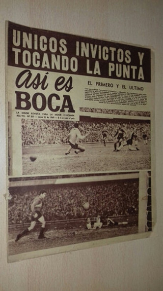 Revista Asi Es Boca N°307 Junio 1960 Regular Estado Ver Foto 0