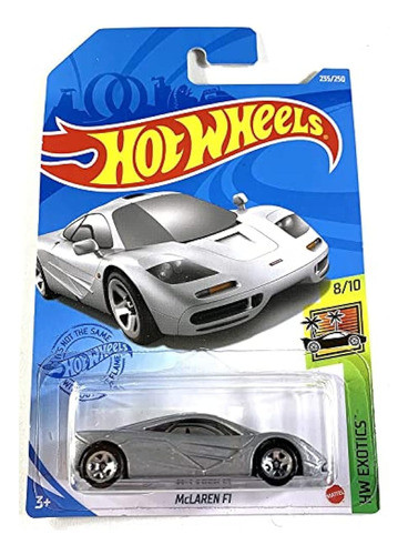 Hot Wheels 2021, Mclaren F1 Silver, Hw Exotics 0